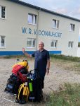 Arrivato a Vienna, pronto per i prossimi Km sul Danubio